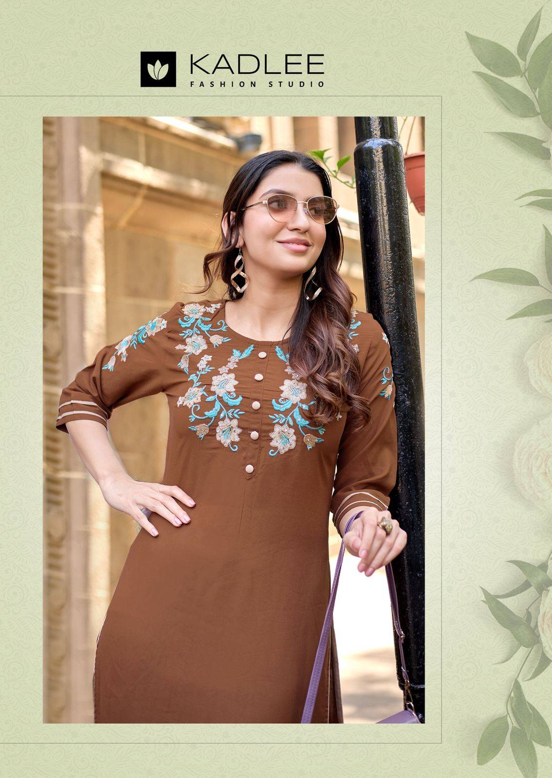  Suchitra  By KADLEE 3001 To 3006 Series Beautiful Festive Suits Colourful Heavy Rayon kurtis At Wholesale Price